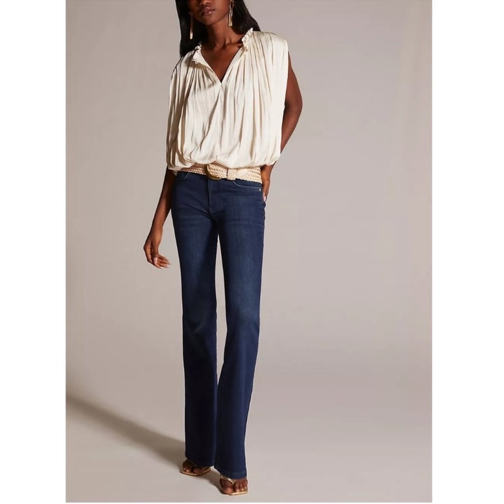 Anthro Pilcro Low-Rise Bootcut Jeans Sz 30